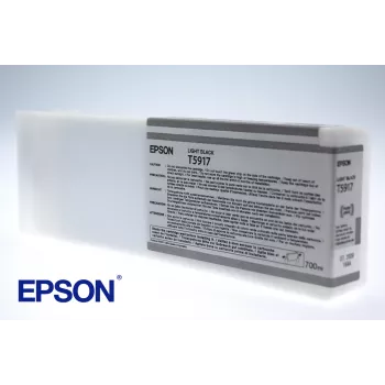 Epson Singlepack Light Schwarz T591700, Light Schwarz, Pigmenttinte, 700 ml, 1 Stück