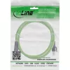InLine Industrie-Netzwerkkabel, M12 8-polig X-kodiert auf RJ45-Stecker, Cat.6A PUR 5 m