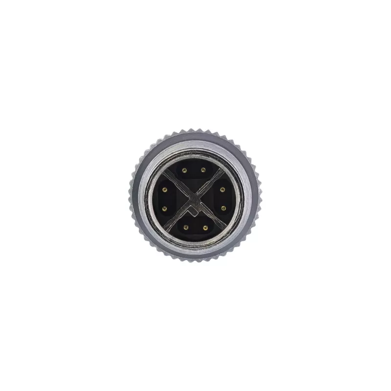 InLine Industrie-Netzwerkkabel, M12 8-polig X-kodiert Stecker/Stecker, Cat.6A PUR 1m