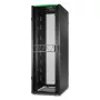 APC NetShelter SX Server Rack Gen 2, 48U, 2258H x 750B x 1200T mm, mit Seitenwänden, Schwarz