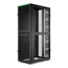 APC NetShelter SX Server Rack Gen 2, 48U, 2258H x 750B x 1200T mm, mit Seitenwänden, Schwarz