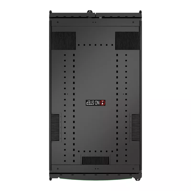 APC NetShelter SX Server Rack Gen 2, 48U, 2258H x 600W x 1070D mm, mit Seitenwänden, Schwarz