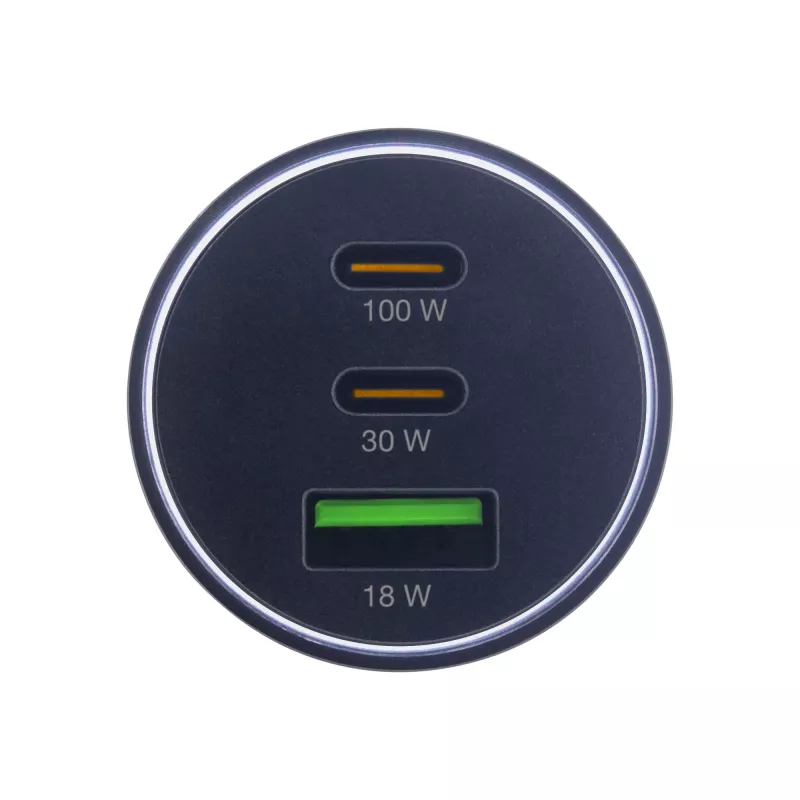 InLine USB-Kfz-Ladegerät Power Delivery, 2x USB-C + QC USB-A, schwarz