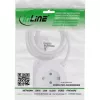 InLine Charging Cube InLine 16499A 3x Schutzkontakt 2x USB-C 2x USB-A weiß 2 m