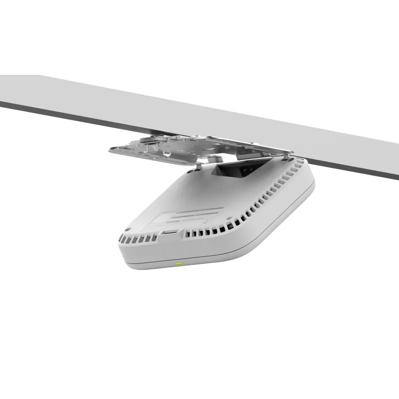 Netgear WBE718 Wireless Access Point – Tri‑Band 2,4/5/6 GHz, 9400 Mbit/s, PoE, 1x 2,5GbE, weiß