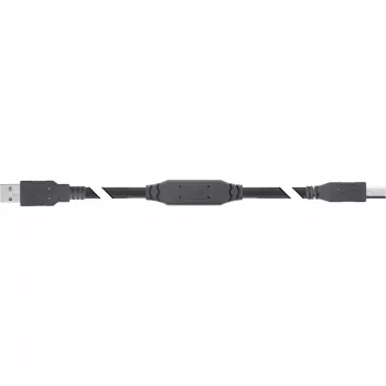InLine USB 2.0 aktives Kabel, USB-A Stecker auf USB-B Stecker, 12,5 m