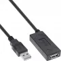 InLine USB 2.0 aktive Verlängerung, USB-A Stecker/Buchse, 7,5 m