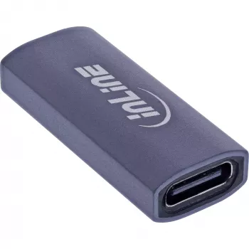 USB-C Adapter InLine 35900E Grau Anschluss 1 USB-C Anschluss 2 USB-C