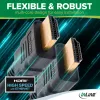 InLine HDMI-Kabel, HDMI High Speed mit Ethernet, Stecker/Stecker, schwarz, 3m