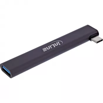 InLine schlank USB-C Hub, 4-Port, USB 3.0 + 3x USB 2.0, schlank-Design
