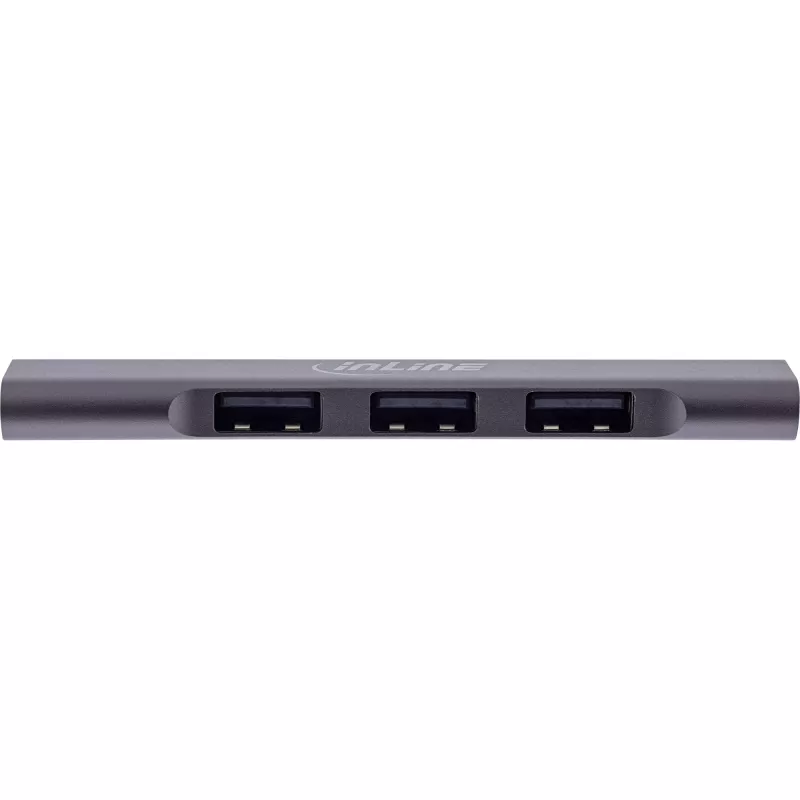InLine schlank USB-C Hub, 4-Port, USB 3.0 + 3x USB 2.0, schlank-Design