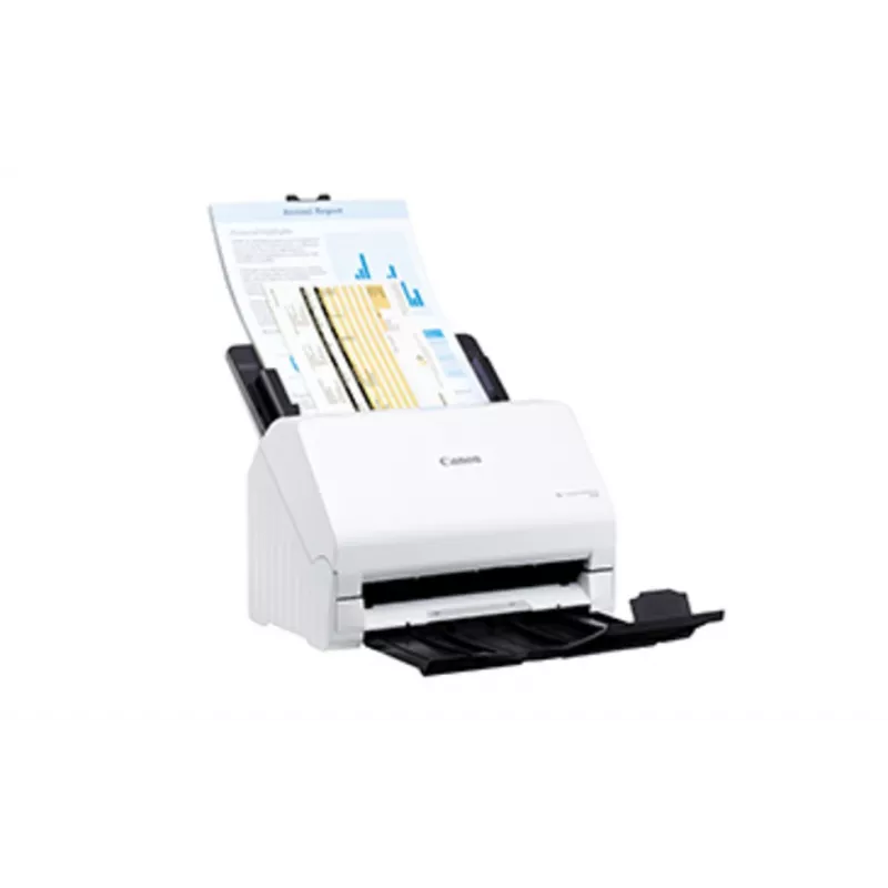 Canon imageFORMULA R30 Treiberloser Desktop-Dokumentenscanner, 216 x 356 mm, 600 x 600 DPI, ADF + Einzelblatteinzug, Weiß, CIS, RGB LED