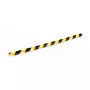 Durable C25R Polyurethan-Produkt Schwarz Gelb Abgerundet 1000 mm