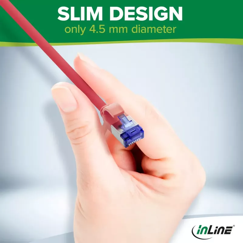 InLine 74902O Netzwerkkabel Orange 2 m Cat6a S/FTP (S-STP)