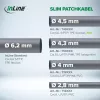 InLine 74900 Netzwerkkabel Grau 10 m Cat6a S/FTP (S-STP)