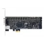 Erweiterungskarte ASUS IPMI EXPANSION CARD‑SI PCIe mit RJ‑45 und VGA, Schwarz/Silber