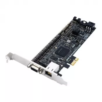 Erweiterungskarte ASUS IPMI EXPANSION CARD‑SI PCIe mit RJ‑45 und VGA, Schwarz/Silber