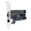 Erweiterungskarte ASUS IPMI EXPANSION CARD‑SI PCIe mit RJ‑45 und VGA, Schwarz/Silber