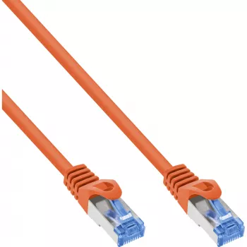 InLine 72601O Netzwerkkabel Orange 1 m Cat6a S/FTP (S-STP)
