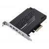Schnittstellenkarte ASUS ThunderboltEX 5 — PCIe 4.0, Intel JHL9580, Mini DisplayPort, USB 2.0, 120 Gbit/s