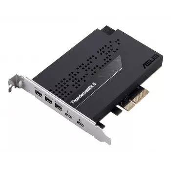 Schnittstellenkarte ASUS ThunderboltEX 5 — PCIe 4.0, Intel JHL9580, Mini DisplayPort, USB 2.0, 120 Gbit/s