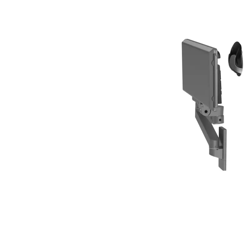 Tastaturhalterung Ergotron LX Pro Wandtastaturarm dunkelgrau maximales Gewicht 2,3 kg