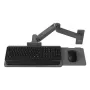 Tastaturhalterung Ergotron LX Pro Wandtastaturarm dunkelgrau maximales Gewicht 2,3 kg