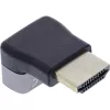 HDMI Adapter InLine 17991F HDMI A Schwarz Grau vergoldet