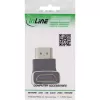 HDMI Adapter InLine 17991F HDMI A Schwarz Grau vergoldet