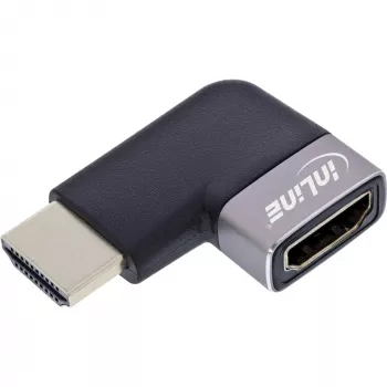 HDMI Adapter InLine 17991E Schwarz Grau vergoldet