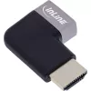 HDMI Adapter InLine 17991E Schwarz Grau vergoldet