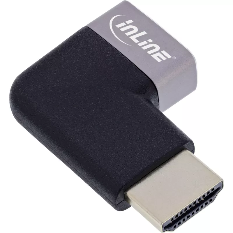HDMI Adapter InLine 17991E Schwarz Grau vergoldet