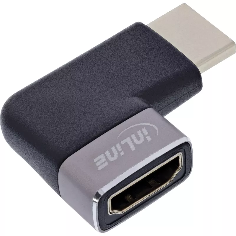 HDMI Adapter InLine 17991D Schwarz Grau vergoldet
