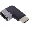 HDMI Adapter InLine 17991D Schwarz Grau vergoldet