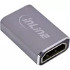 HDMI Adapter InLine 17991A Grau Goldbeschichtet