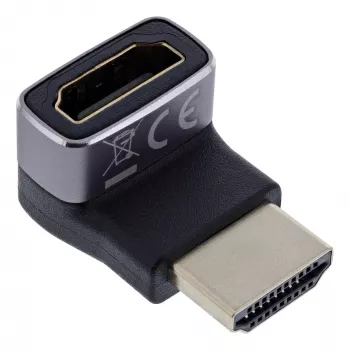 HDMI Adapter InLine 17991G Schwarz Grau vergoldet