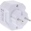 Netzstecker-Adapter Typ F Typ C InLine 16471A Weiß