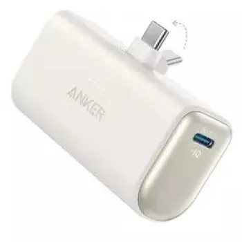 Powerbank Anker A1653021, 5 mAh, Power Delivery, 2× USB-C, 18 W, 3 A, Beige
