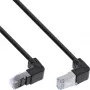 InLine Patchkabel oben/unten abgewinkelt, S/FTP (PiMf), Kat.6, 250 MHz, PVC Kupfer