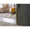 Durable S32R Kunststoffprofil abgerundet Schwarz Gelb 1000 mm