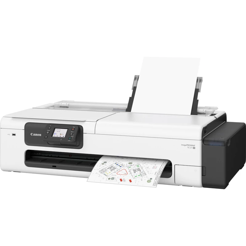 Großformat-Tintenstrahldrucker Canon imagePROGRAF TC-21M — Farbe, 2400 x 1200 DPI, A1, Wi‑Fi, Ethernet, 1 GB Speicher