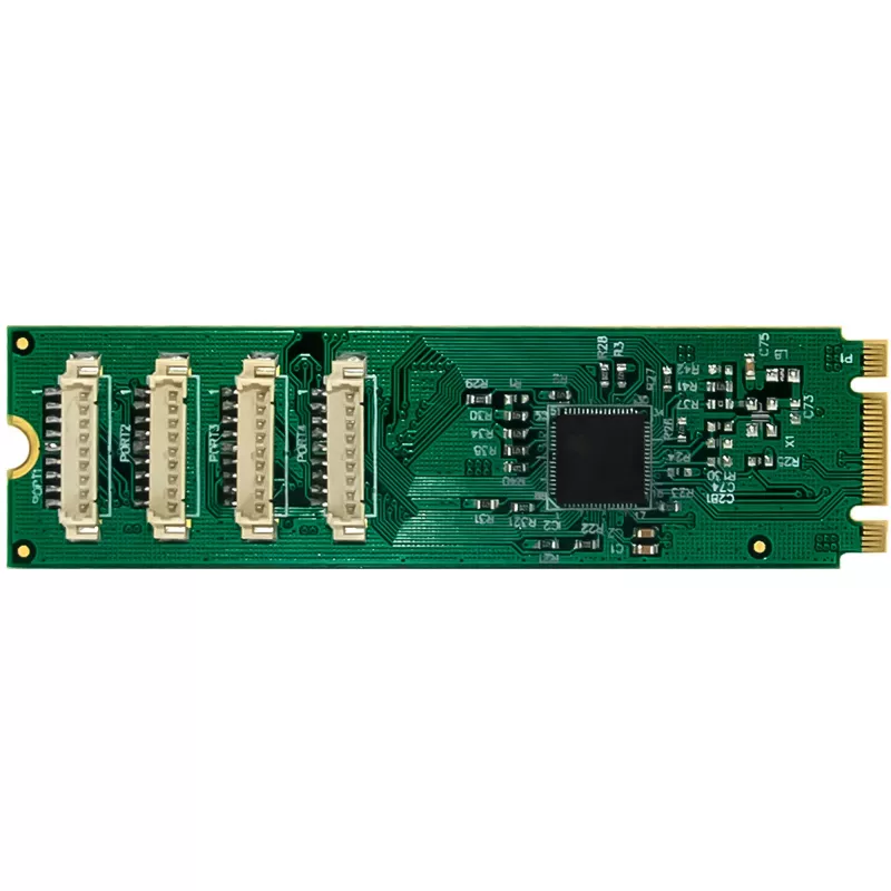 InLine 76660W Interner Seriell-Adapter M.2 Stecker ASIX AX99100 4 Gbit/s