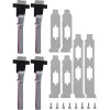 InLine 76660W Interner Seriell-Adapter M.2 Stecker ASIX AX99100 4 Gbit/s