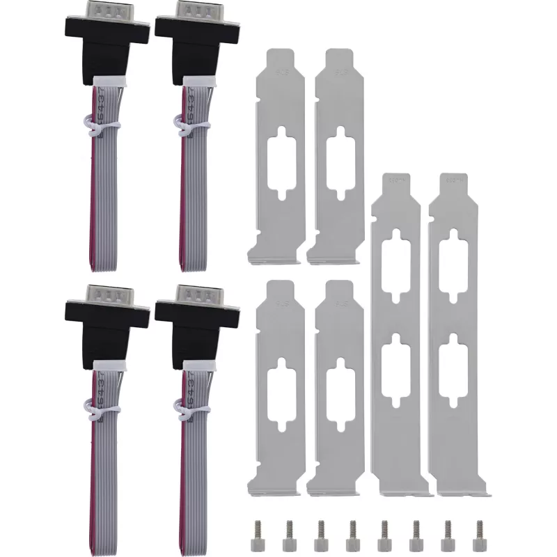 InLine 76660W Interner Seriell-Adapter M.2 Stecker ASIX AX99100 4 Gbit/s