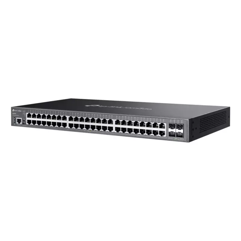 TP-Link Omada SG5452X Netzwerk-Switch Managed L3 Gigabit Ethernet (10/100/1000) Schwarz
