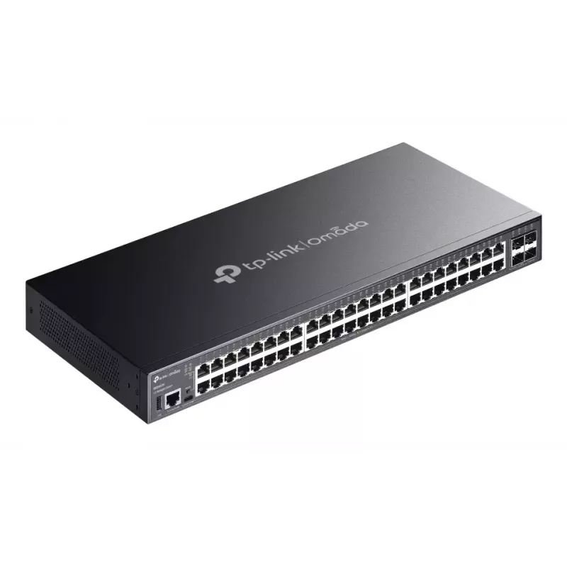 TP-Link Omada SG5452X Netzwerk-Switch Managed L3 Gigabit Ethernet (10/100/1000) Schwarz