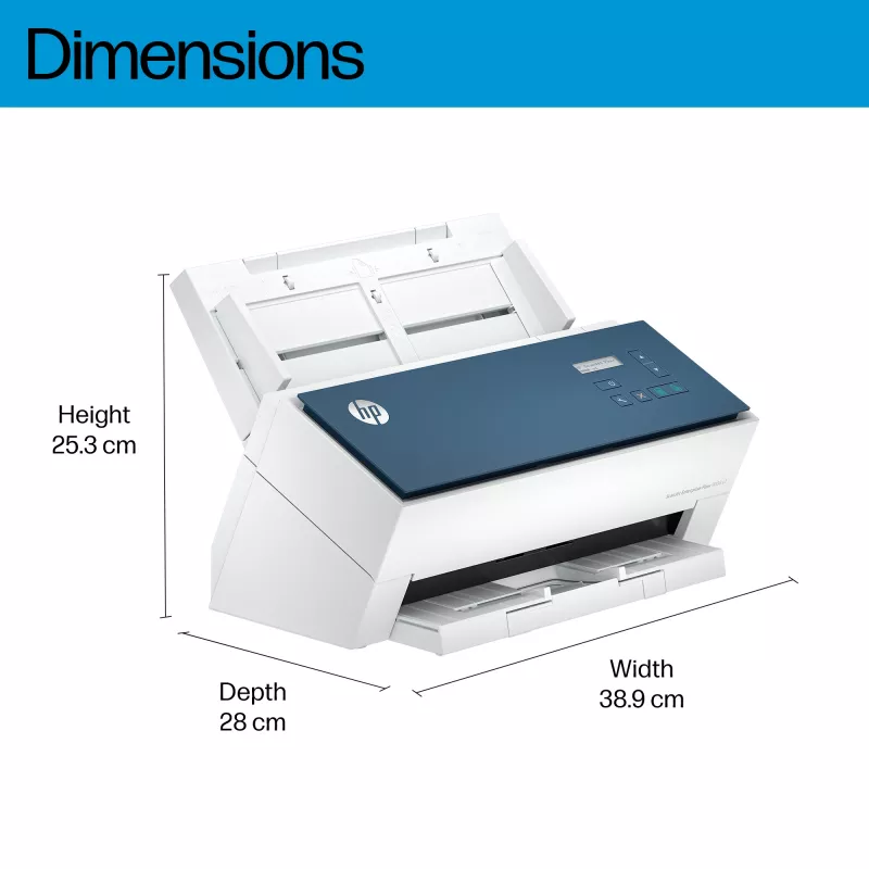 HP ScanJet Enterprise Flow 9000 s1 Sheet-fed Scanner 600 x 600 DPI