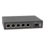 LevelOne GEP-0625 Netzwerk-Switch Unmanaged 2.5G Ethernet (100/1000/2500) Power over Ethernet (PoE) Schwarz