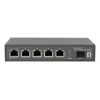 LevelOne GEP-0625 Netzwerk-Switch Unmanaged 2.5G Ethernet (100/1000/2500) Power over Ethernet (PoE) Schwarz