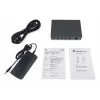 LevelOne GEP-0625 Netzwerk-Switch Unmanaged 2.5G Ethernet (100/1000/2500) Power over Ethernet (PoE) Schwarz
